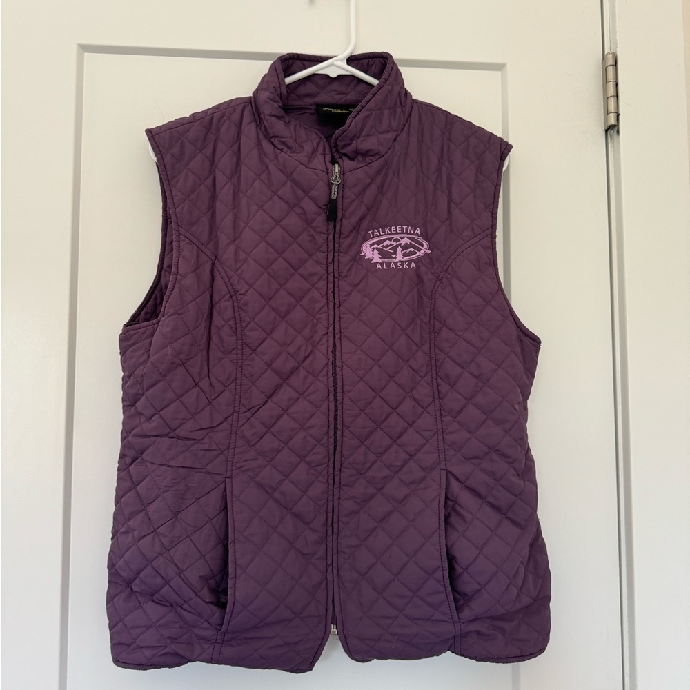 Purple Puffer Vest